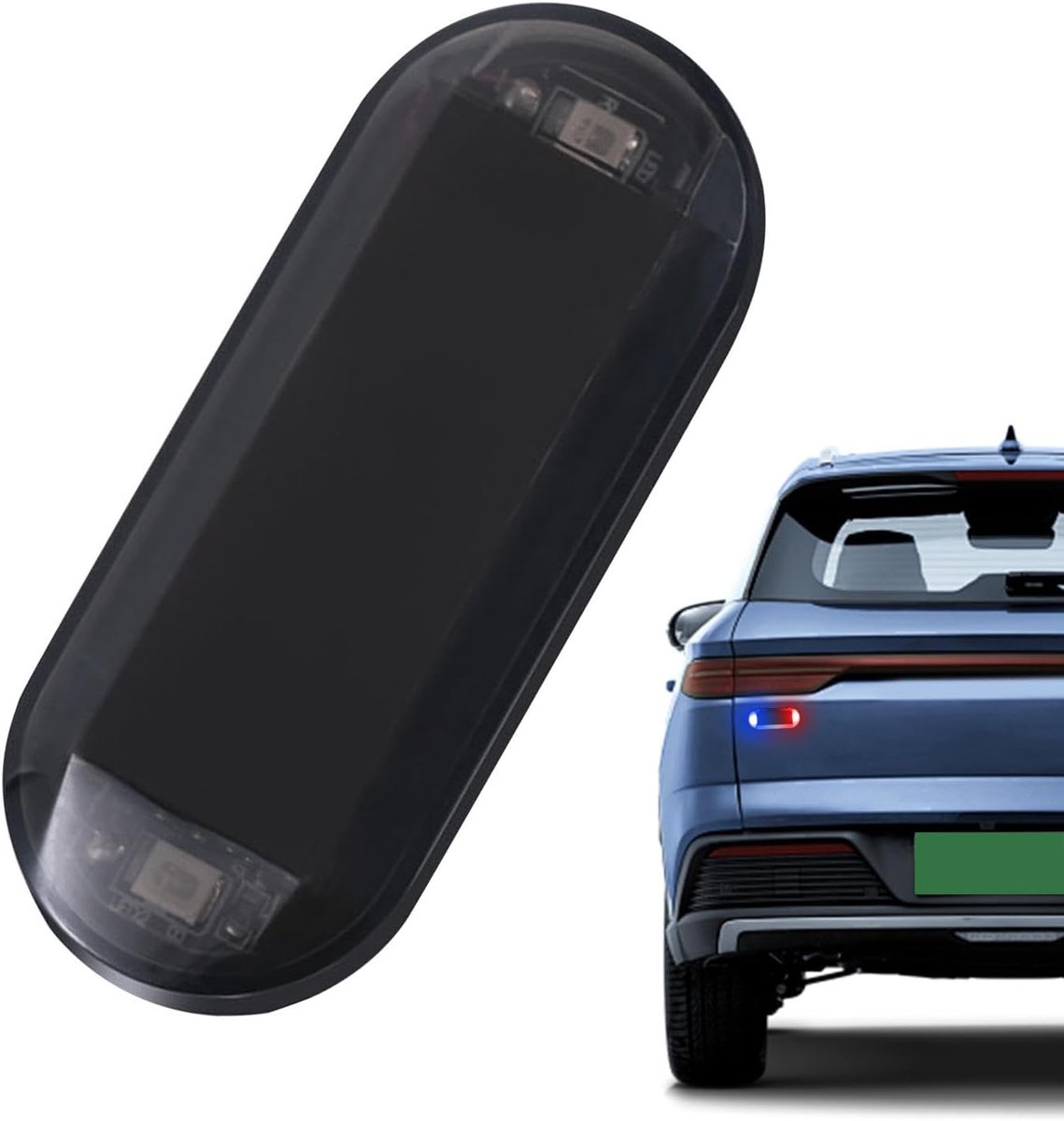 Solar Waarschuwingslamp - Alarmlicht Auto - Voertuig Beveiligen - Automatisch Opladen - 71 x 64 x 15 cm - Kleurrijk