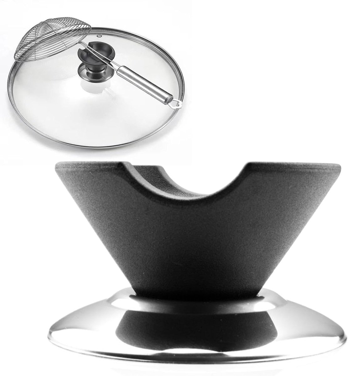 Kookpot Knop Vervanging Pan Deksel Handvat Veilig Koken Hittebestendig Bakeliet 3.5-4.5 cm Meerkleurig