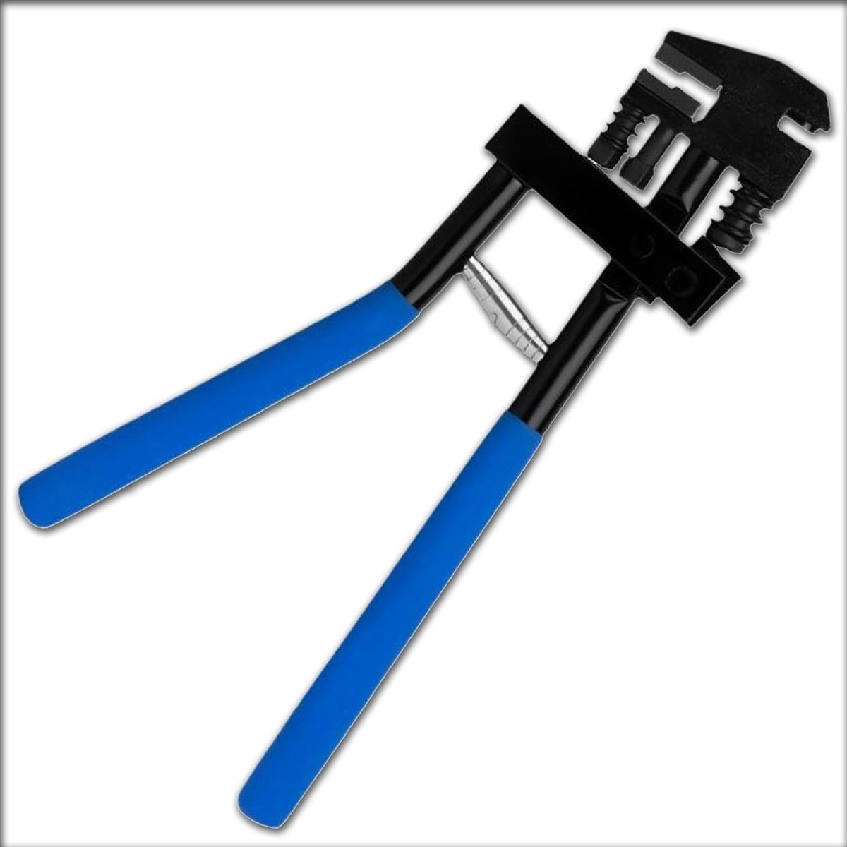 Gecombineerde Afzettang - Vouwtang Plaatwerk - Carrosserie Bewerken - 2-in-1 Gat & Vouw - 290 mm - Blauw