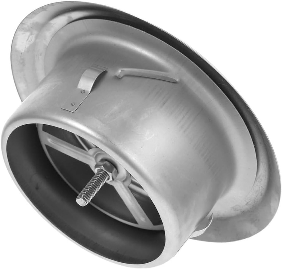Wandventilatierooster - Luchtventiel Ventilatiekap - Verbeterde Ventilatie - Geluidsarm Ontwerp - 16.80X12.00X5.50CM - Zilver