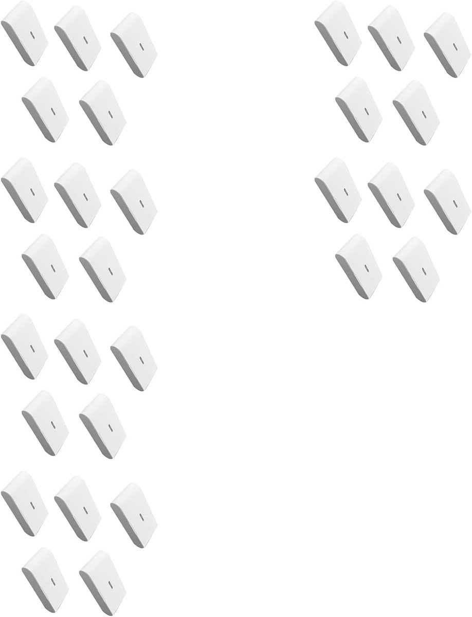 Glasbreuk Detector - Trillingssensor - Huis Beveiligen - Verstelbare Gevoeligheid - 30 stuks - Wit
