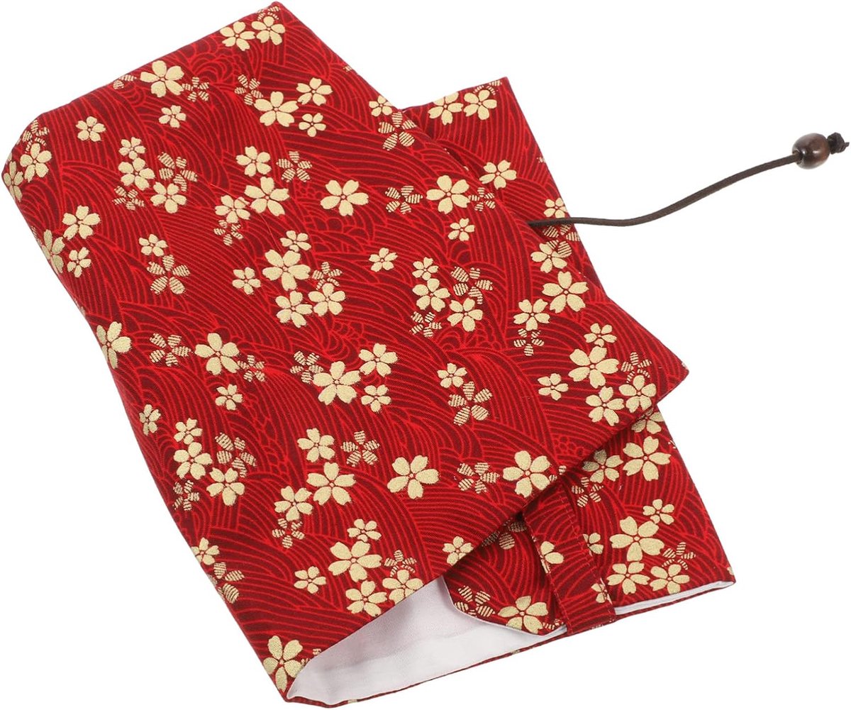 Boekomslag Boekbeschermer - Hardcover Kaft - Boeken Beschermen - Met Goudfolie - 21.5 cm - Rood