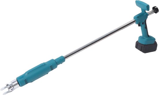 Elektrische Onkruidtrimmer - Onkruidverwijderaar Draadloos - Gazon Onderhoud - Wortel Diepte Verwijdering - 21V Batterij - Zwart — afbeelding 4
