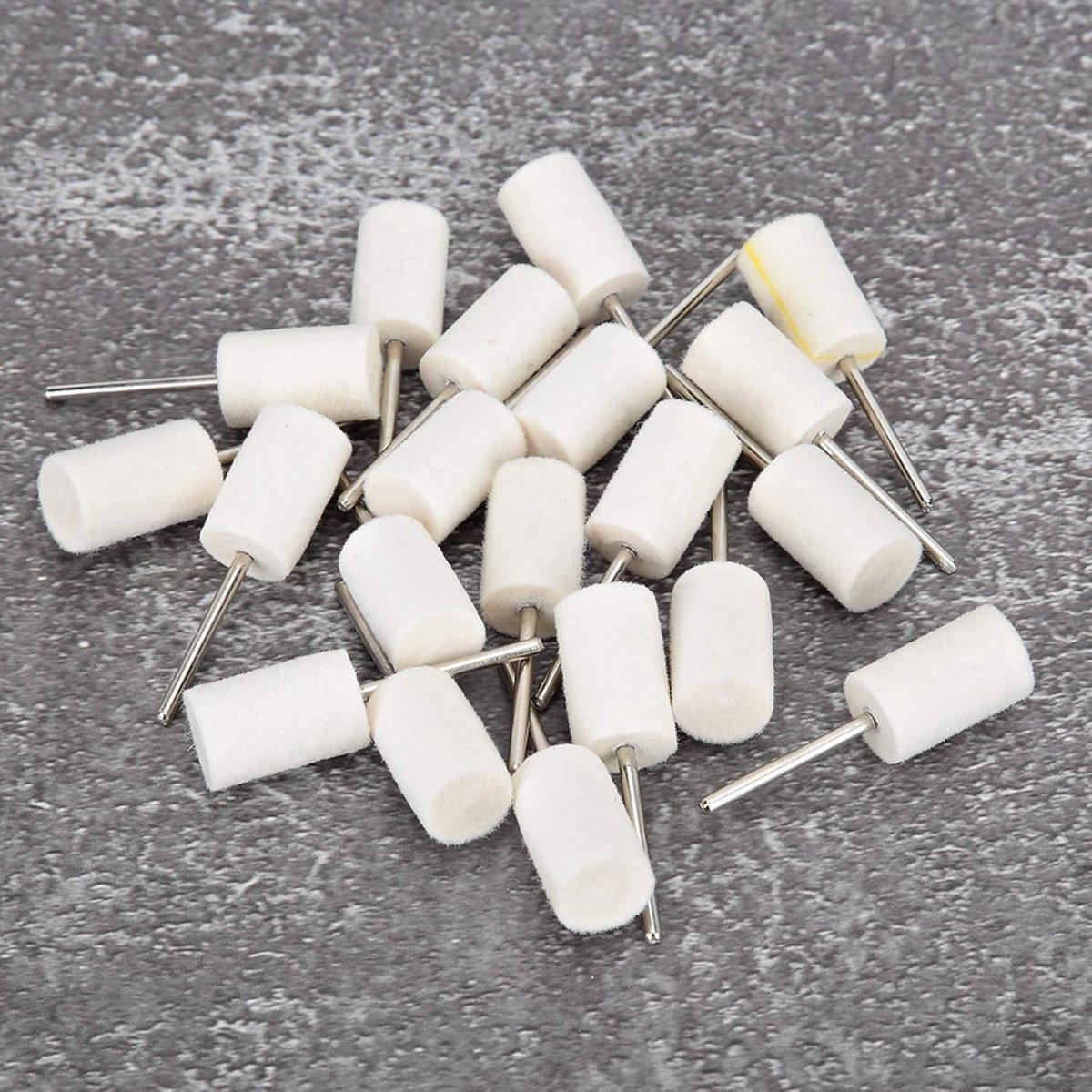 Set van 20 stuks 2.35mm Wolvilt Polijstwielen voor Sieraden, Hout en RVS - Polijstgereedschap en Accessoires voor Gladmaken en Afwerken