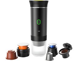 Draagbare Koffiemachine - Compact Design - Oplaadbare USB-C Batterij - 3-in-1 Functie - Voor Koffieliefhebbers