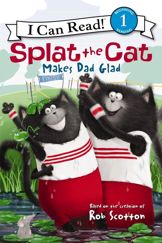 Splat the Cat Makes Dad Glad - cover