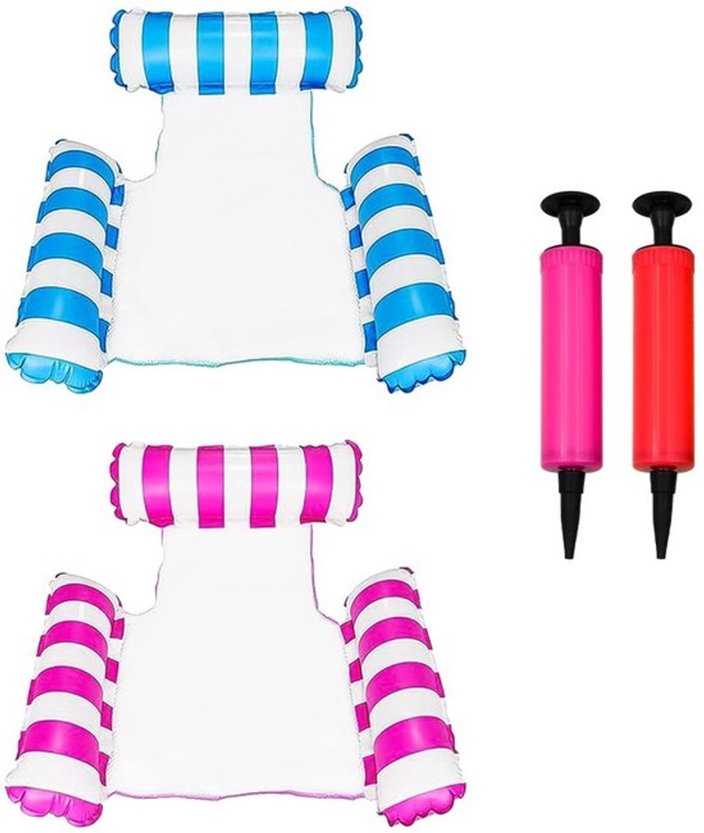Dailygoods- Opblaasbare Hangmat 4in1 - Zwembadvlotter