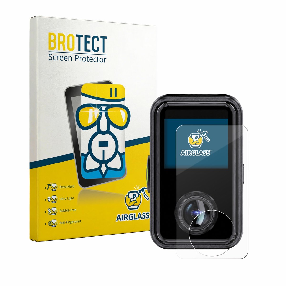 Screenprotector voor Vantrue E360 Ace Beschermglas transparant
