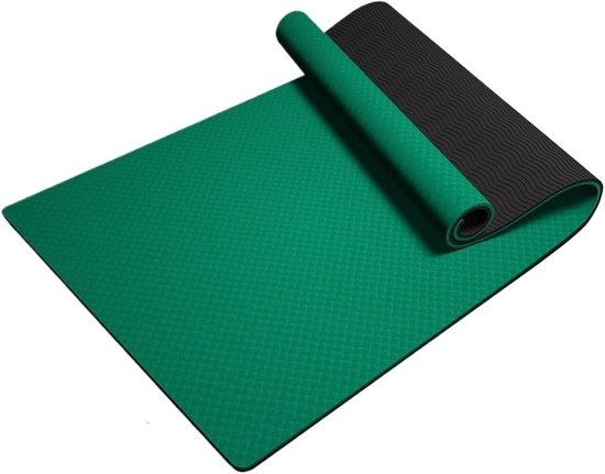 Yogamat - Vloermat Gymnastiek - Sport en Fitness - Extra Dik Antislip - 183 x 66 cm - Roze van Yogamat — afbeelding 3