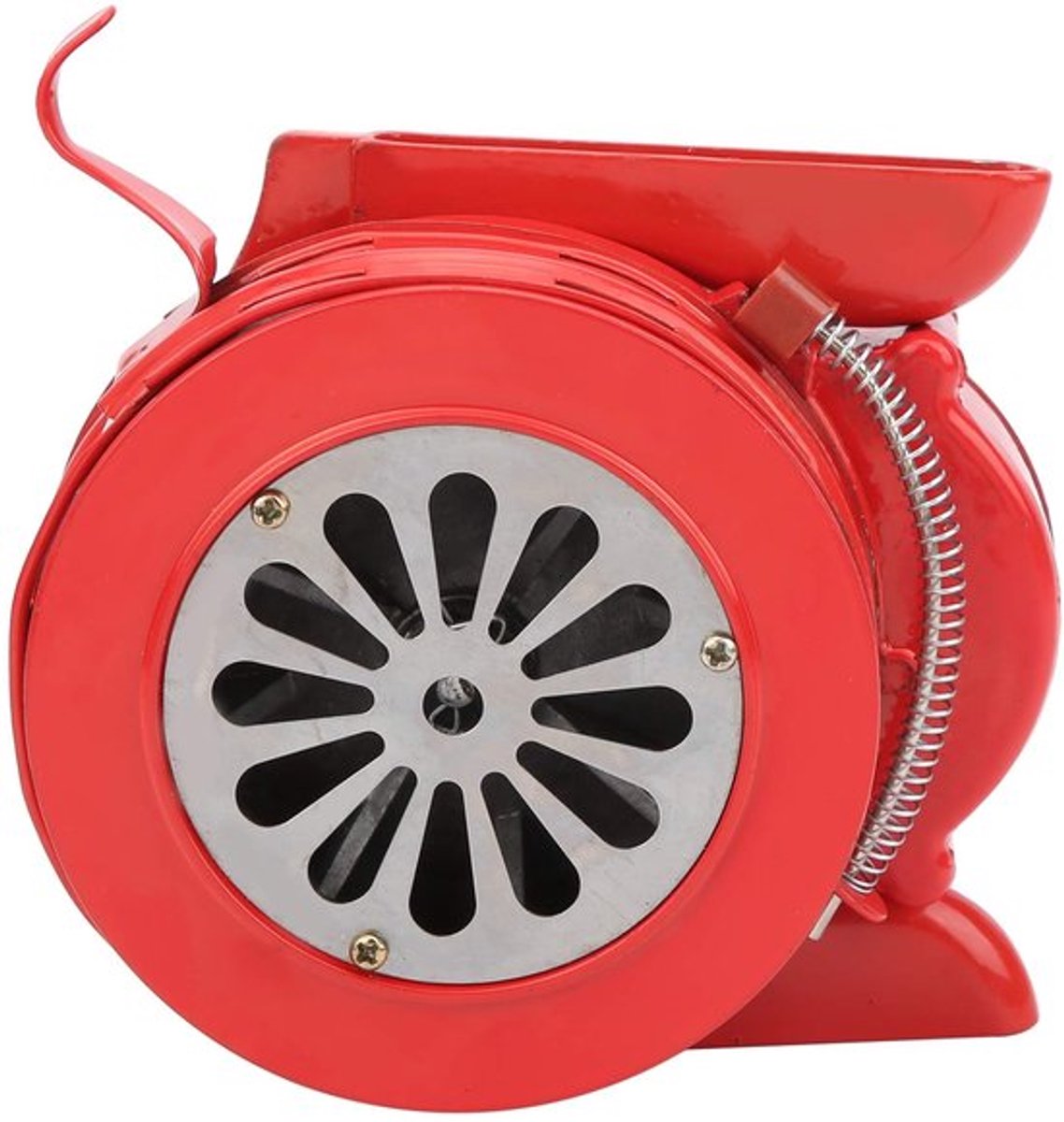 VT Goods - Handmatige alarmsirene - Draagbaar alarm - 120 dB - Rood metaal