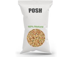 Papegaaienvoer - Graanmix zonder zonnebloempitten - Licht verteerbaar - Natuurlijke ingrediënten - Voor middelgrote papegaaien