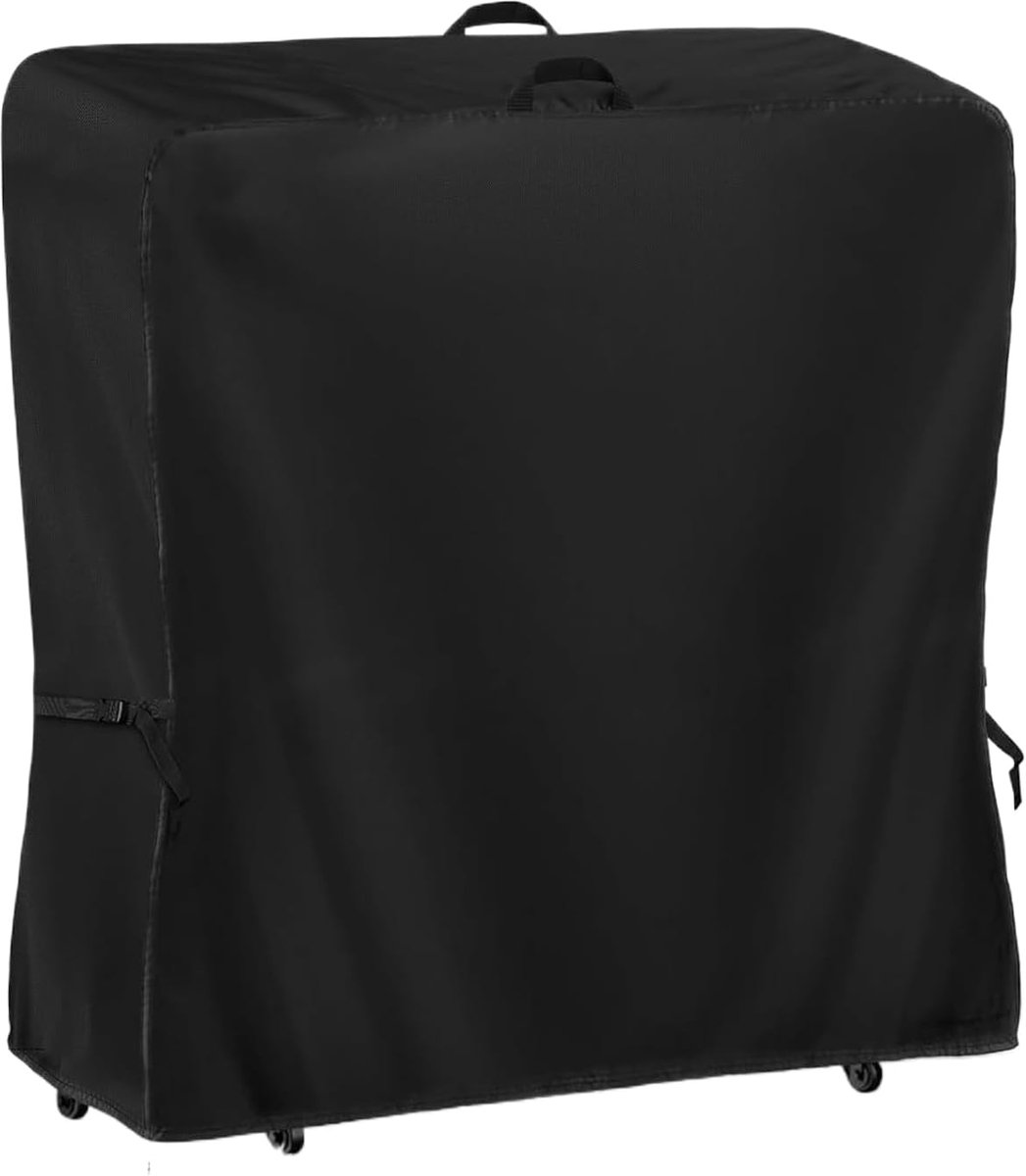 TV Afdekking Buiten - Scherm Beschermhoes - Tuin & Terras - Waterdicht Oxford Weefsel - 114-127 cm - Zwart