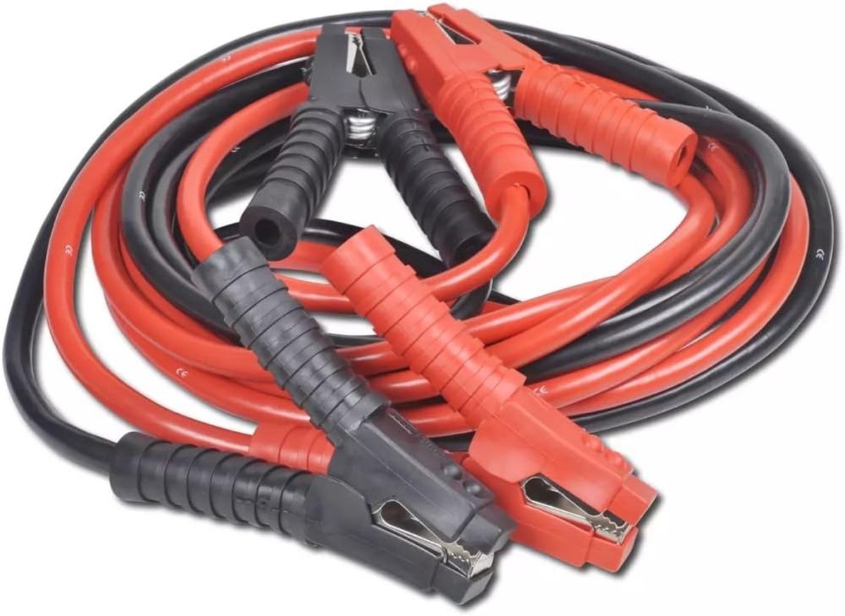 Startkabels Auto - Booster Kabels - Accu Starten - Heavy Duty - 1500 A - Zwart