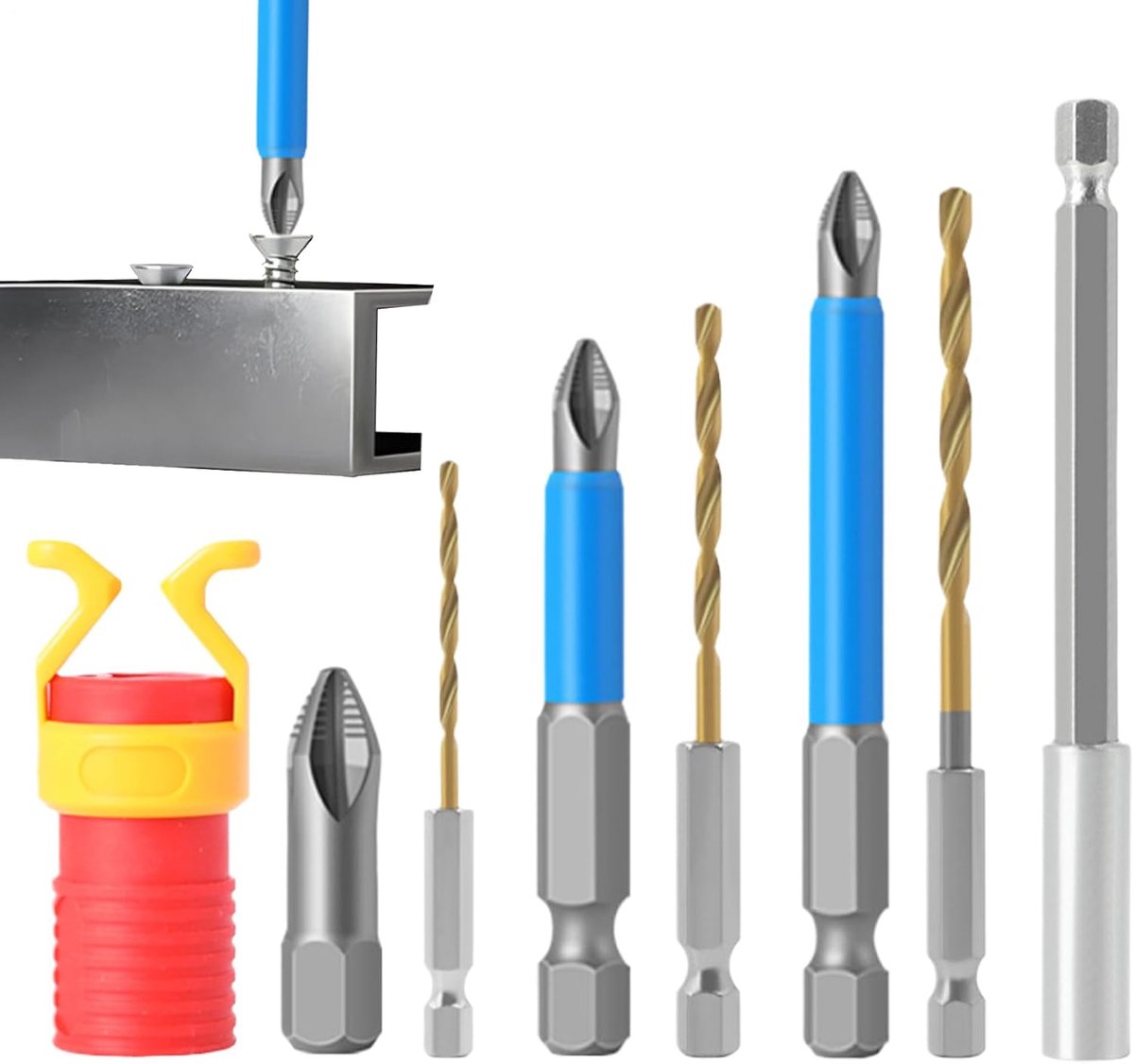 Schroevendraaierset - Precisie Schroevendraaier Set - Apparaat Reparatie - Antislip Grip - 8 Delig - Niet gespecificeerd