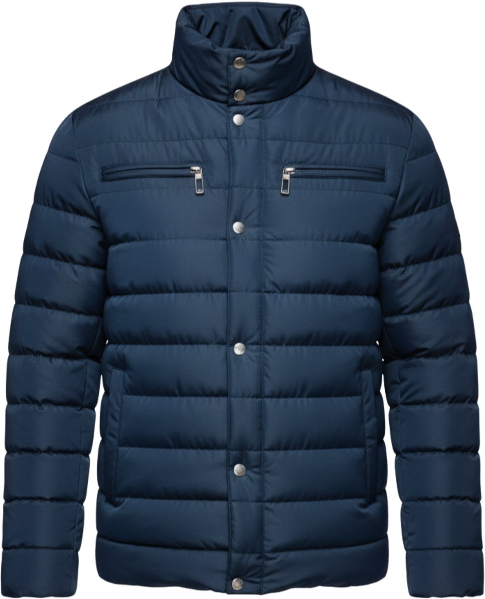 OMBRE Jas - Rits - Effen Donkerblauw M