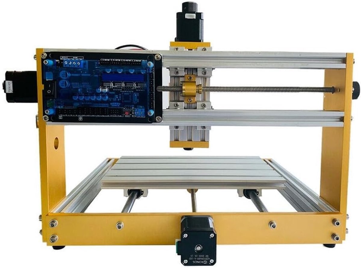 Graveeronderdelen Kit - Metaal Upgrade - CNC Bewerking - Robuust Metaal Design - 10mm of 12mm - Zilverkleurig