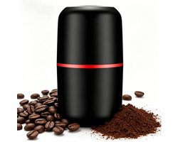 Elektrische slijpmachine - Koffieaccessoires - Poedermolen - Meelmolen - Elektrische koffiemolen - Capaciteit 120 gram - Krachtige mini-keukenmolen - Voor bonen, Kruiden, noten en zaden - Geschikt voor thuis en op kantoor
