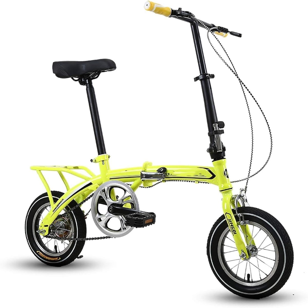 Vouwfiets Stadsfiets Mini Naar werk gaan In hoogte verstelbaar 12 inch A