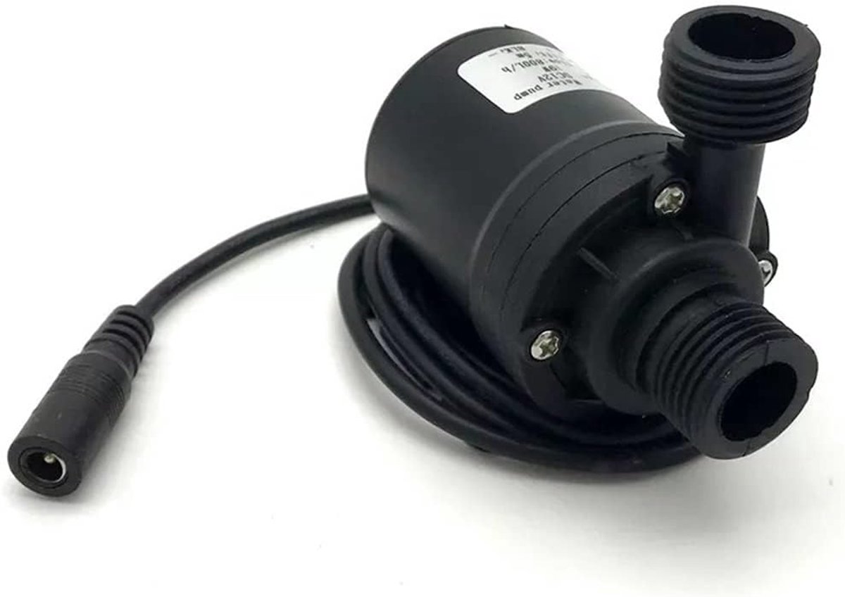 Waterpomp - Dompelpomp Elektrisch - Water Verplaatsen - Borstelloze Motor - 800 L/H 5 Meter - Zwart
