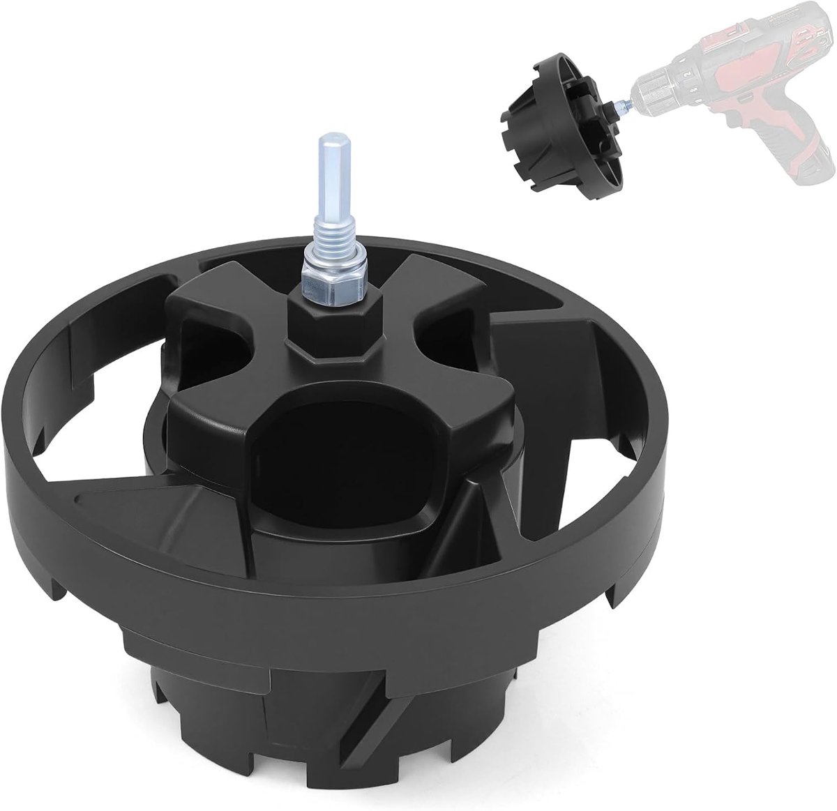 Grasmaaier Opzetstuk - Sprinkler trimmer - Gazononderhoud - 35 inch snijblad - Voor boormachine - Zwart