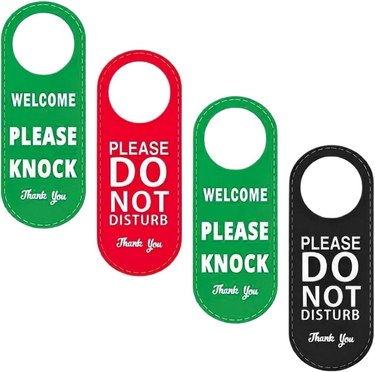 Hangbord Deur - Deurgreep Bord - Privacy Kantoor - Dubbelzijdig Ontwerp - 22.5 x 8.5 cm - Niet gespecificeerd