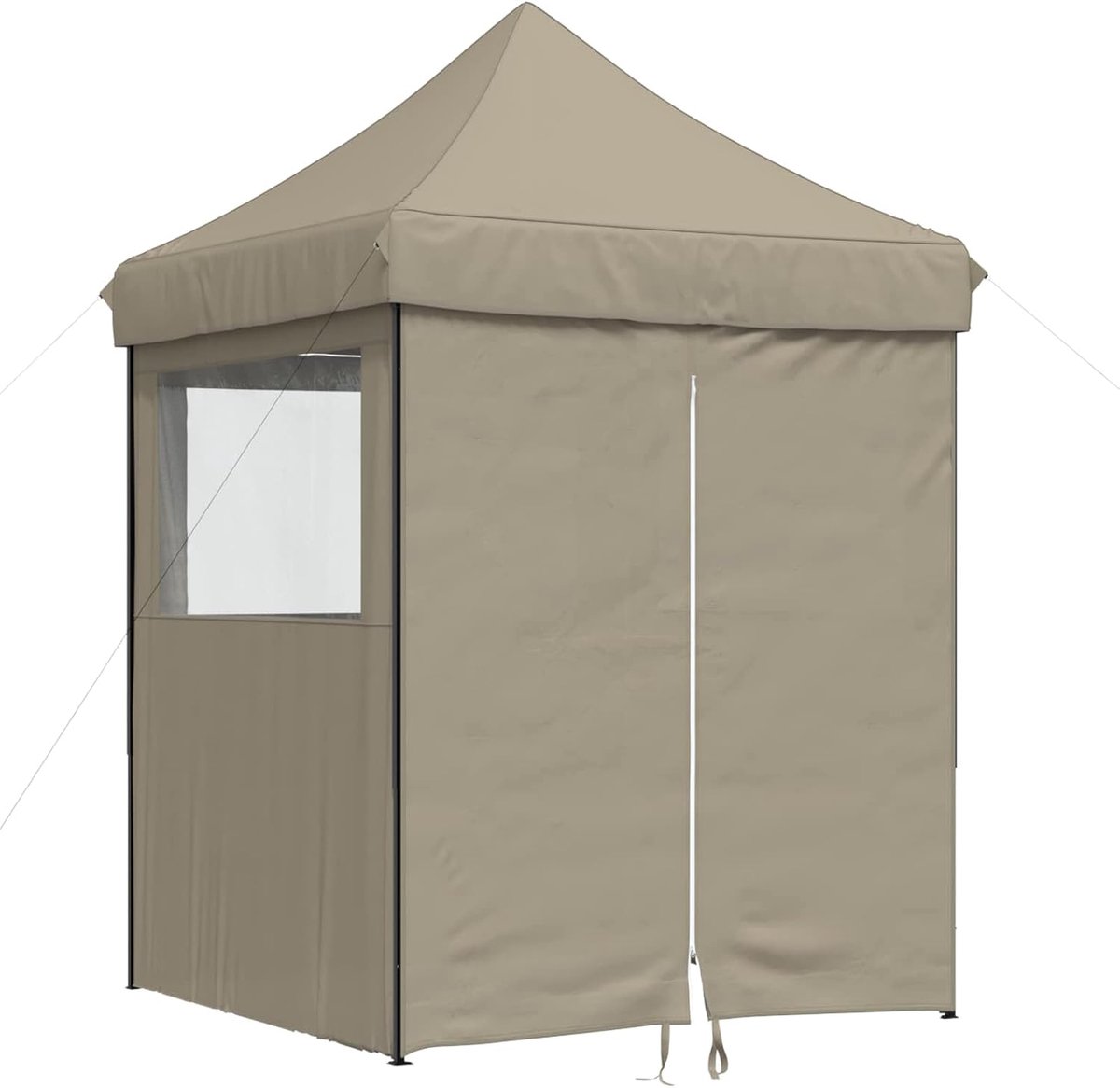 Partytent Oxford Stof - Tuinpaviljoen Luifel - Buitenfeesten Organiseren - Waterafstotende Stof - 200 x 200 x 306 cm - Oranje