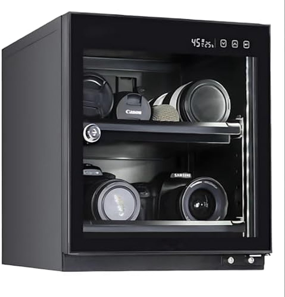Droogkast Camera Apparatuur Elektronische Droogbox Apparatuur Beschermen Touchscreen Bediening 15L Capaciteit Zwart