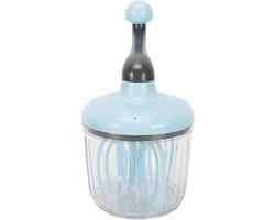 Handmatige Roommixer - Klopper Dispenser - Desserts Maken - Zonder Elektriciteit - 478g - Groen