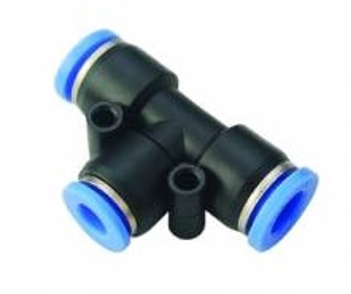 Aqua Nature Tec Insteekkoppeling T-stuk voor sproeisystemen in terraria, aquaria en plantenkassen 6MM