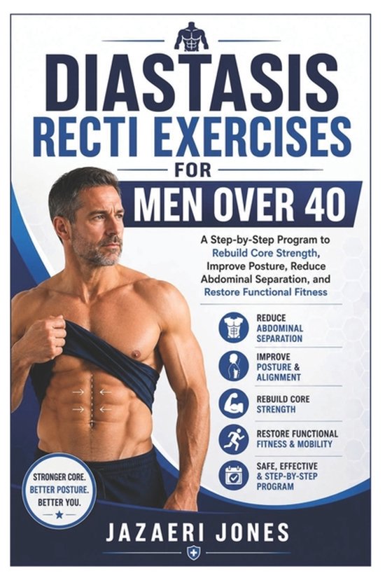 Diastasis Recti Exercises for Men Over 40 - cover