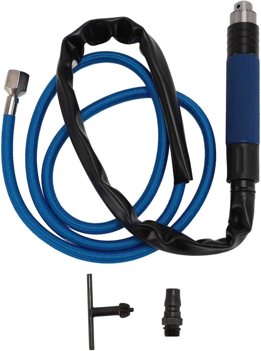 Pneumatische Graveertool - Lucht Scribe - Precisie Markeren - 35000 TPM Snelheid - 0.3-4 mm - Grijs