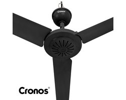 Cronos FC11-70 - Plafondventilator - Ø 70 cm - Met afstandsbediening - Zwart