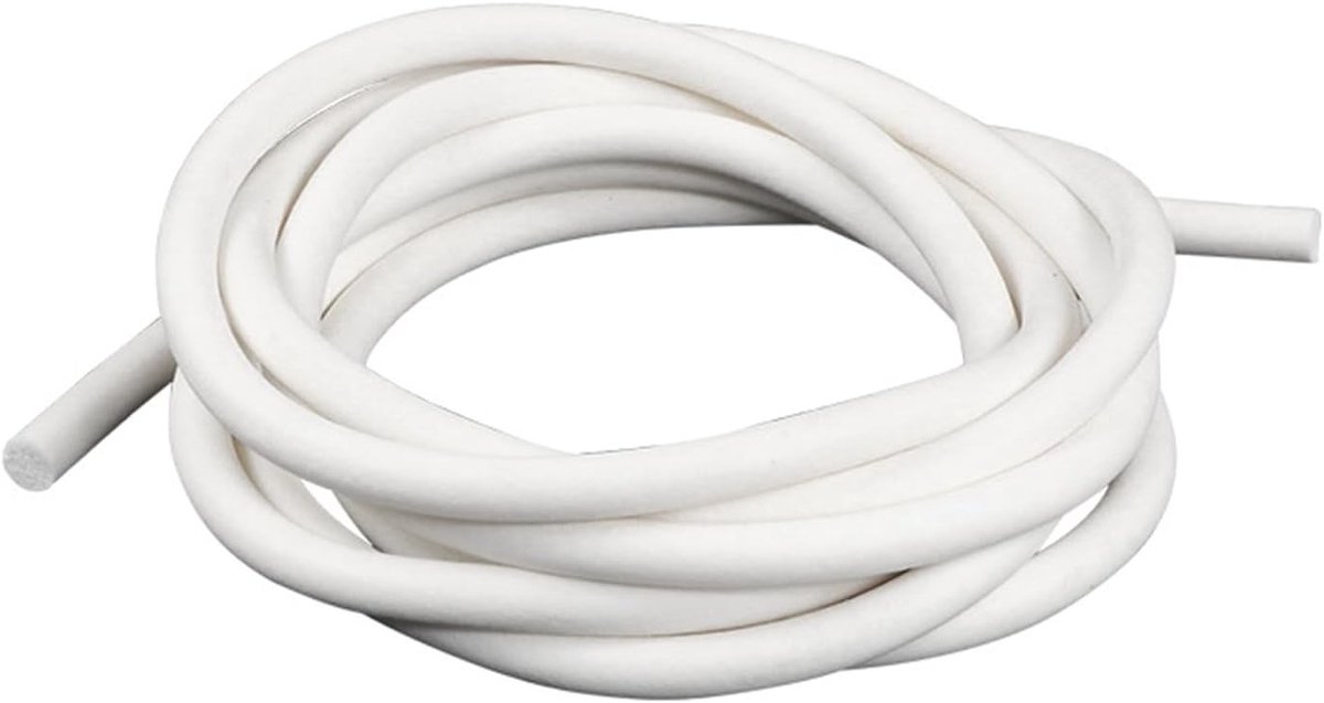 Ronde afdichtstrip van 9 mm, 5 m lange silicone afdichting, ideaal voor voegen, wand- en deurafdichting, en plafondverbindingen