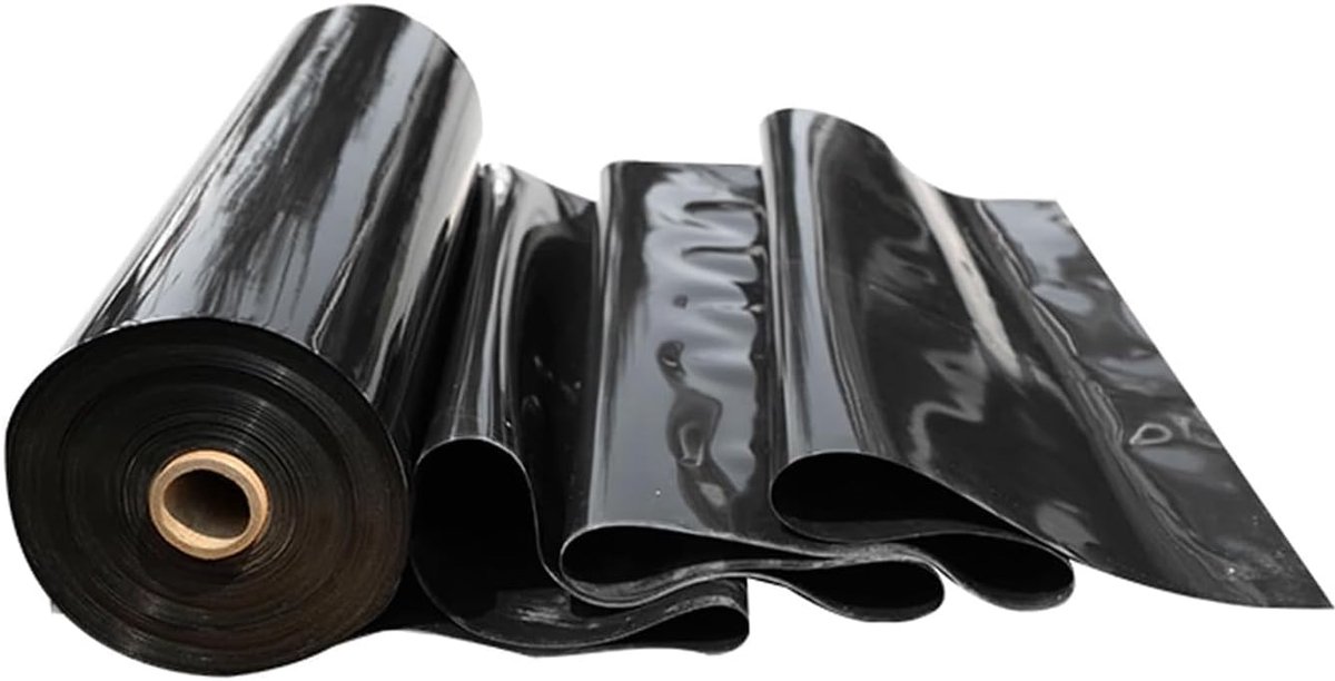 Vijverfolie - Tuinmembraan Waterdicht - Vijver Aanleggen - Visveilig Materiaal - 5 x 8 m - Zwart