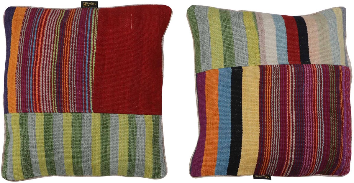 Handgeweven Kilim Kussenhoes