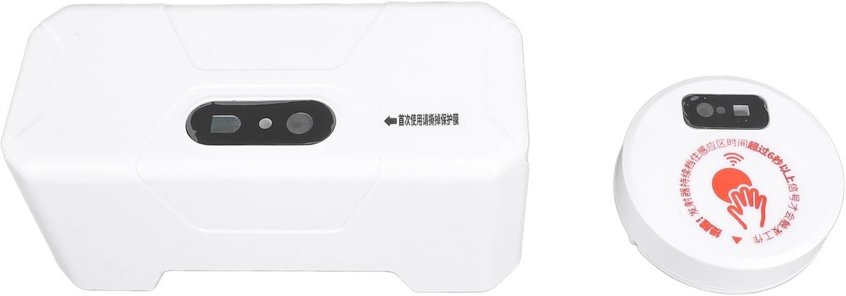 Toilet Spoelkit - Automatische Pomp - Contactloos Spoelen - Infrarood Sensor - IPX6 Waterdicht - Wit