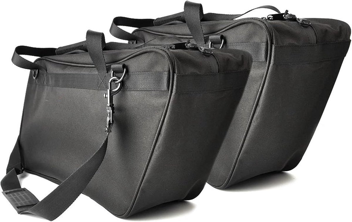 Motorfietstas Opbergzakken - Zadeltas Liners - Motor Toeren - Verbeterde Duurzaamheid - 46 x 27 x 16 cm - Zwart