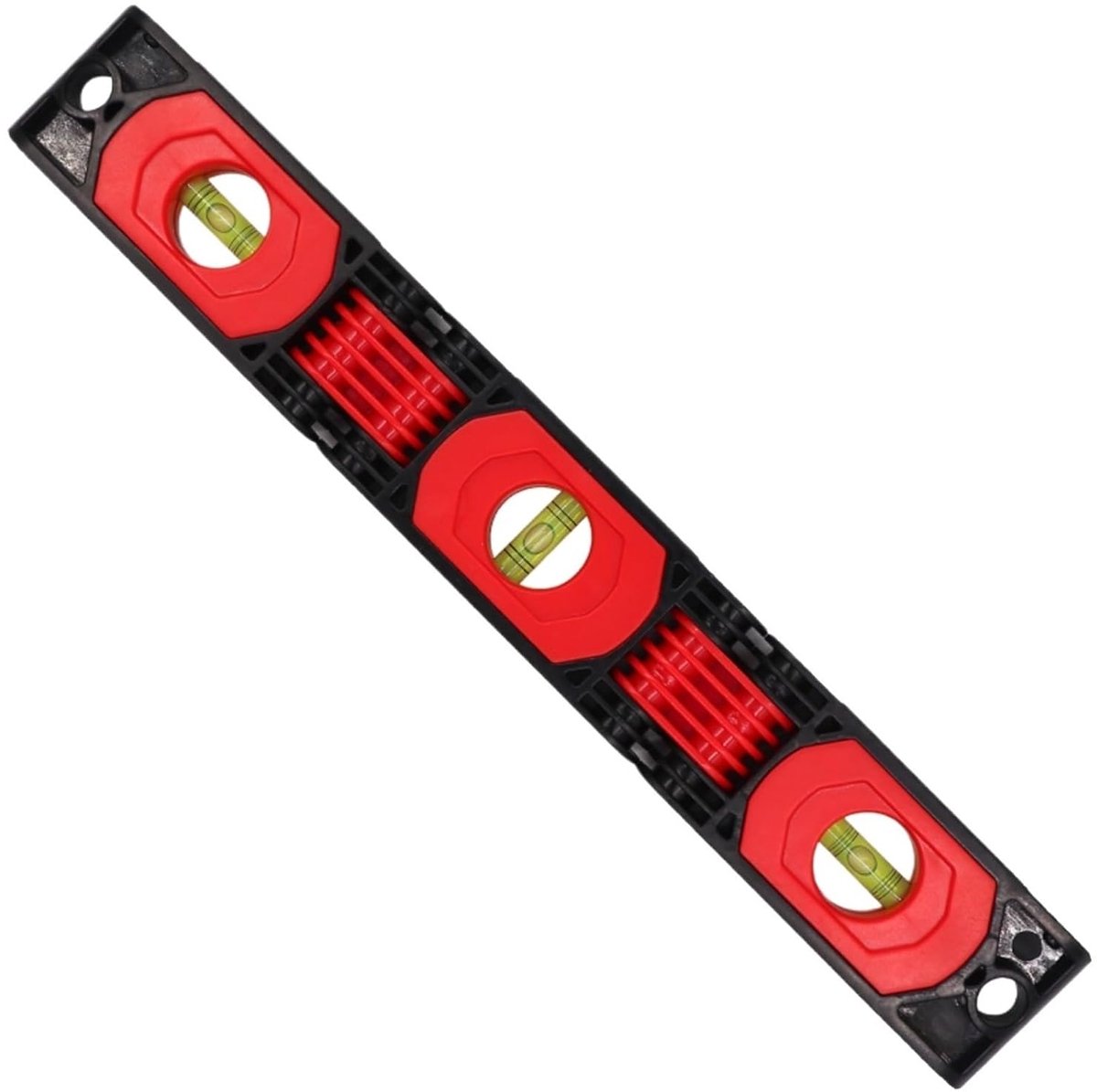 Precisie Nivelleerliniaal - Meetlint Hoekliniaal - Nauwkeurig Meten - Magnetische Tape - 3 Vouwen - Zilver