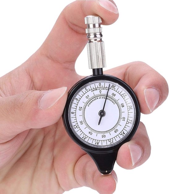 Duurzame en lichtgewicht kaartmeter voor outdoor activiteiten met een robuuste plastic behuizing en nauwkeurige metingen — afbeelding 4