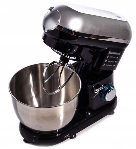 Ravanson RP-1500BS - Keukenmachine - 1500W - 6 Snelheden - Pulsefunctie van Ravanson — afbeelding 2