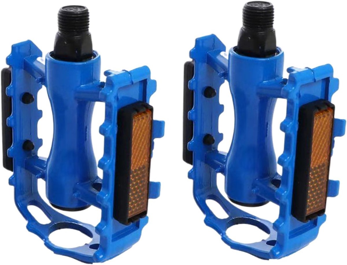 Fiets Pedalen - Vervangingsonderdeel Fietsonderdeel - Buiten Fietsen - Quick Release - 2 Stuks - Blauw