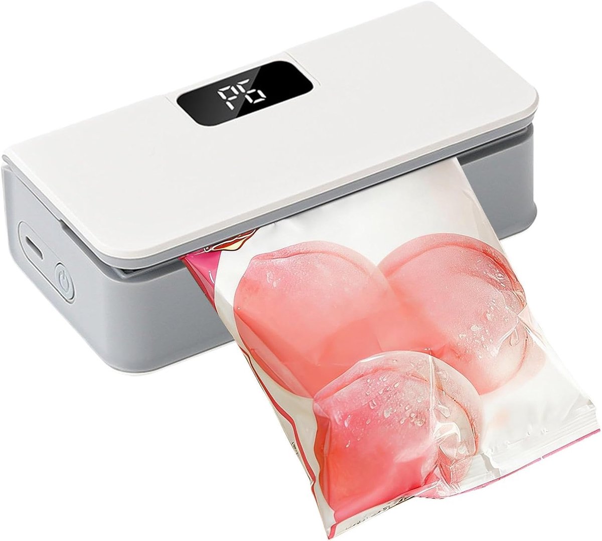 Magnetische verzegelingsmachine voor zakjes, magnetische sluiting met draadsnijder, 6 niveaus, draagbare verzegelmachine voor levensmiddelen, voor chips, snacks, sandwiches, keuken, koelkast, reizen