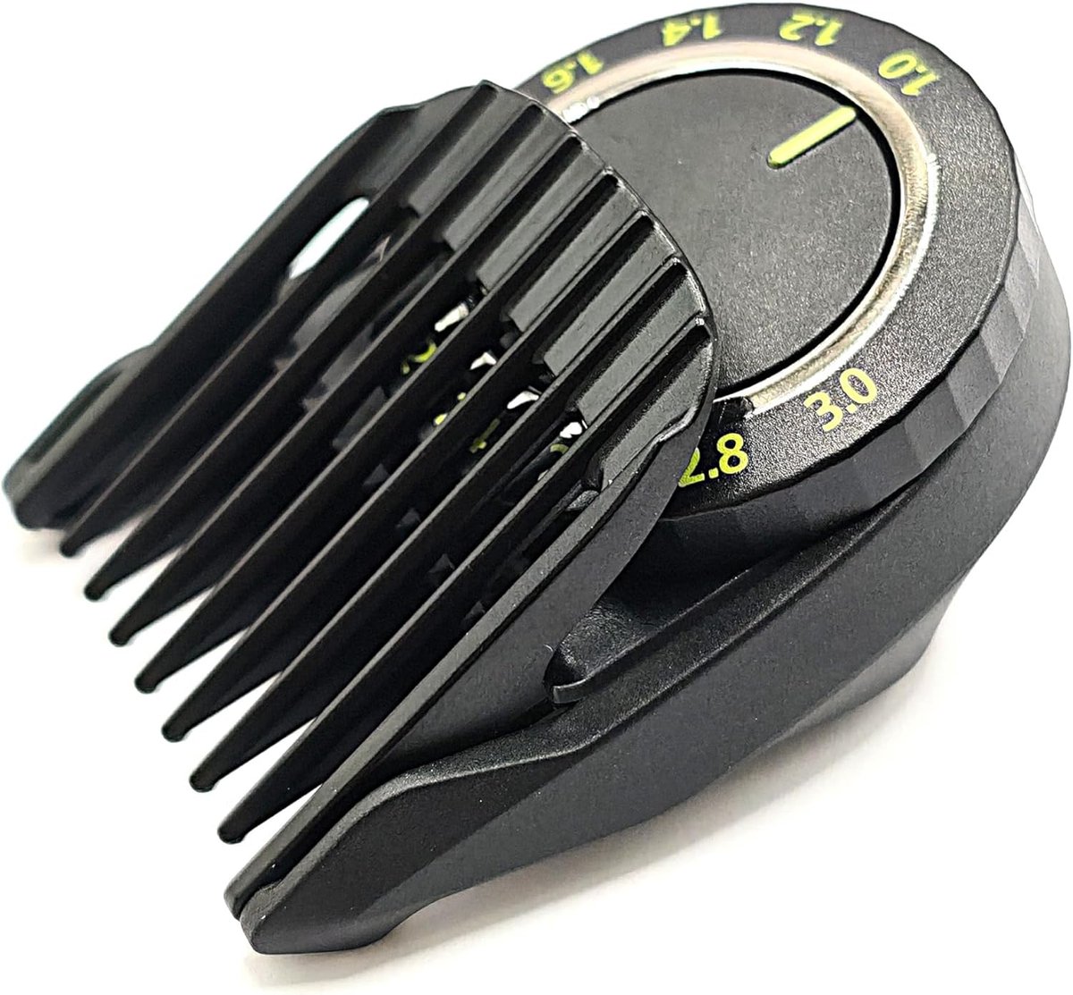 Opzetkam Baard - Trimmer Accessoire - Precisie Trimmen - Verstelbaar 1-3mm - 32mm Trimmer - Zwart