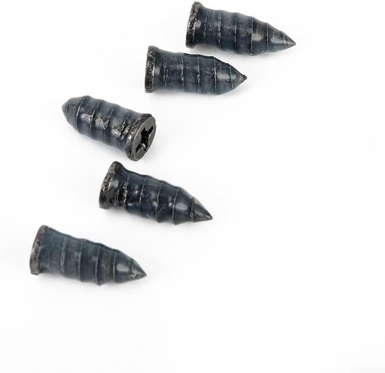 Bandenreparatie Nagels - Lekke Band Kit - Banden Snel Repareren - Hoge Temperatuur Bestendig - 10 Stuks - Zwart — afbeelding 2