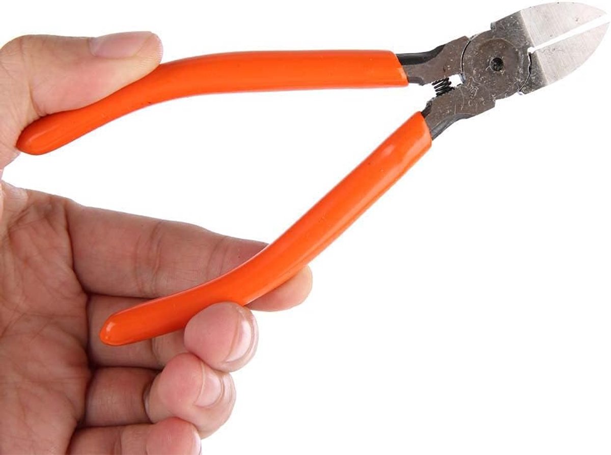 Zijsnijtang Tang - Elektronisch Gereedschap - Circuitonderdelen Knippen - Duurzaam Staal - 5 Inch - Zwart