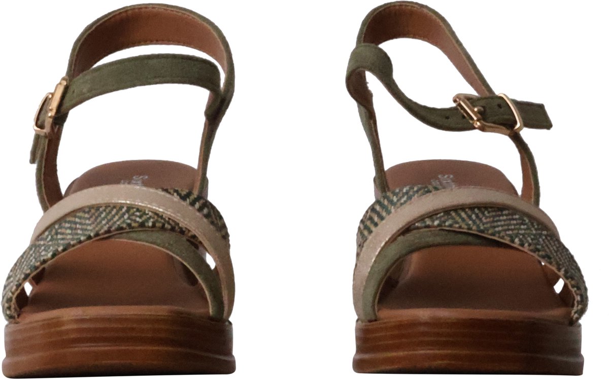 Sandalen met hak