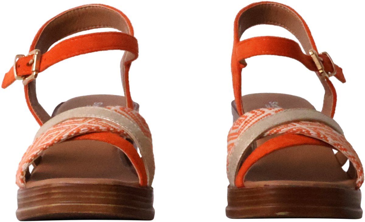 Sandalen met hak