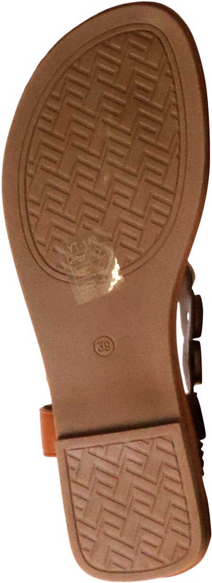 Platte instapsandalen Paris