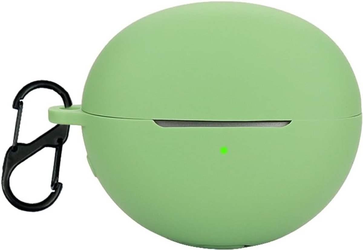Beschermende Silicone Hoes voor Bluetooth Hoofdtelefoon, Geschikt voor FreeClip - Lichtgroen, Duurzaam en Stijlvol