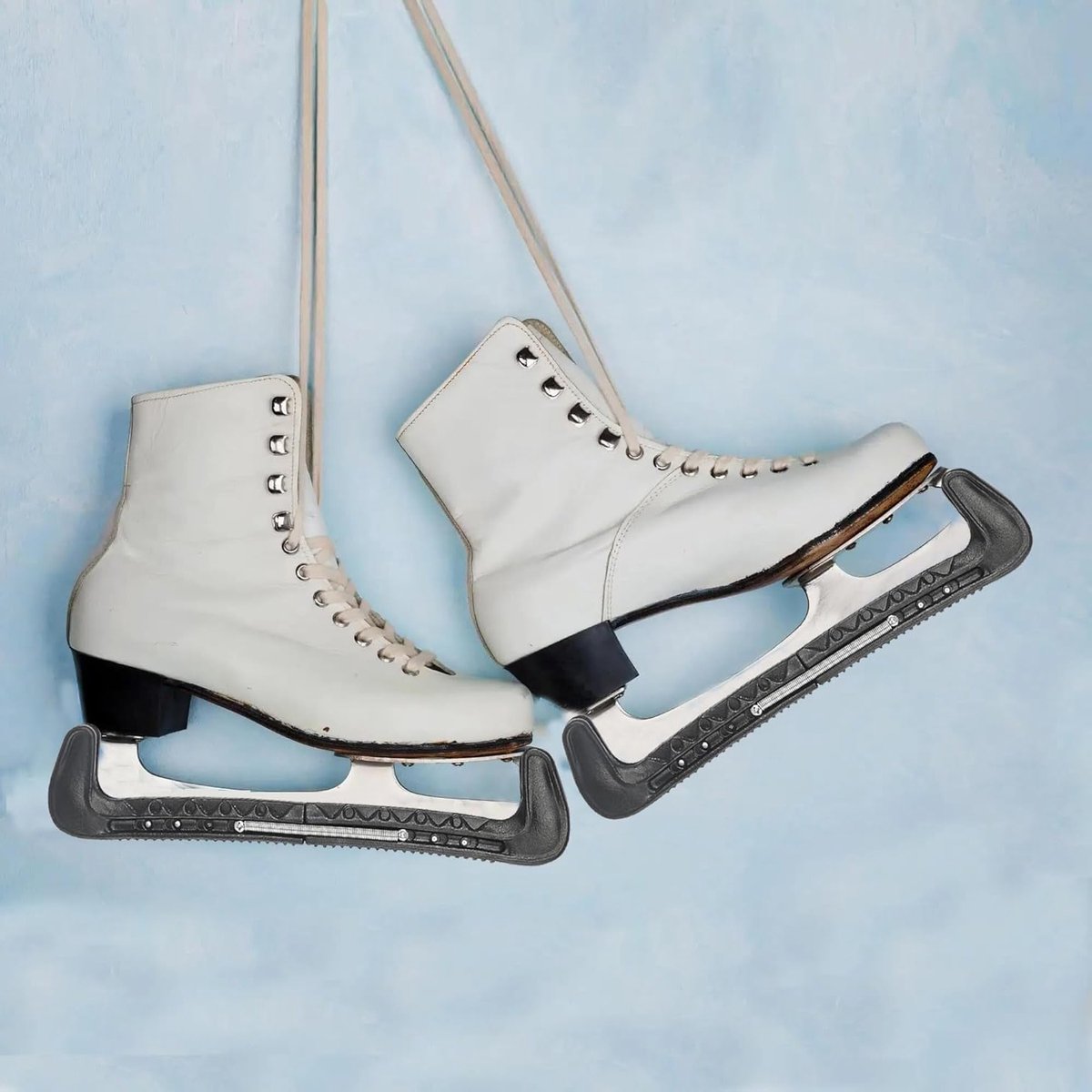 Verstelbare Bescherming voor IJschaatsen, Schaatsbladen Bescherming, Ideaal voor Kunstschaatsen en IJshockey, Zwart, 25x8x3cm